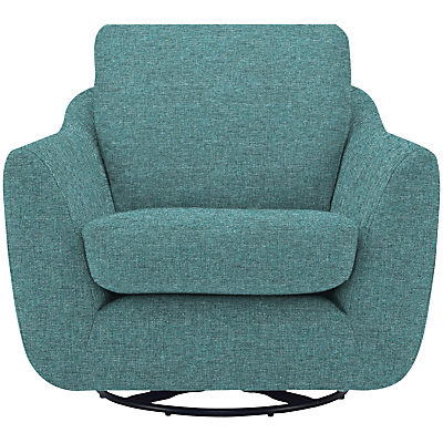 G Plan Vintage The Sixty Seven Swivel Armchair Fleck Blue G Plan Vintage The Sixty Seven Swivel Armchair Fleck Blue